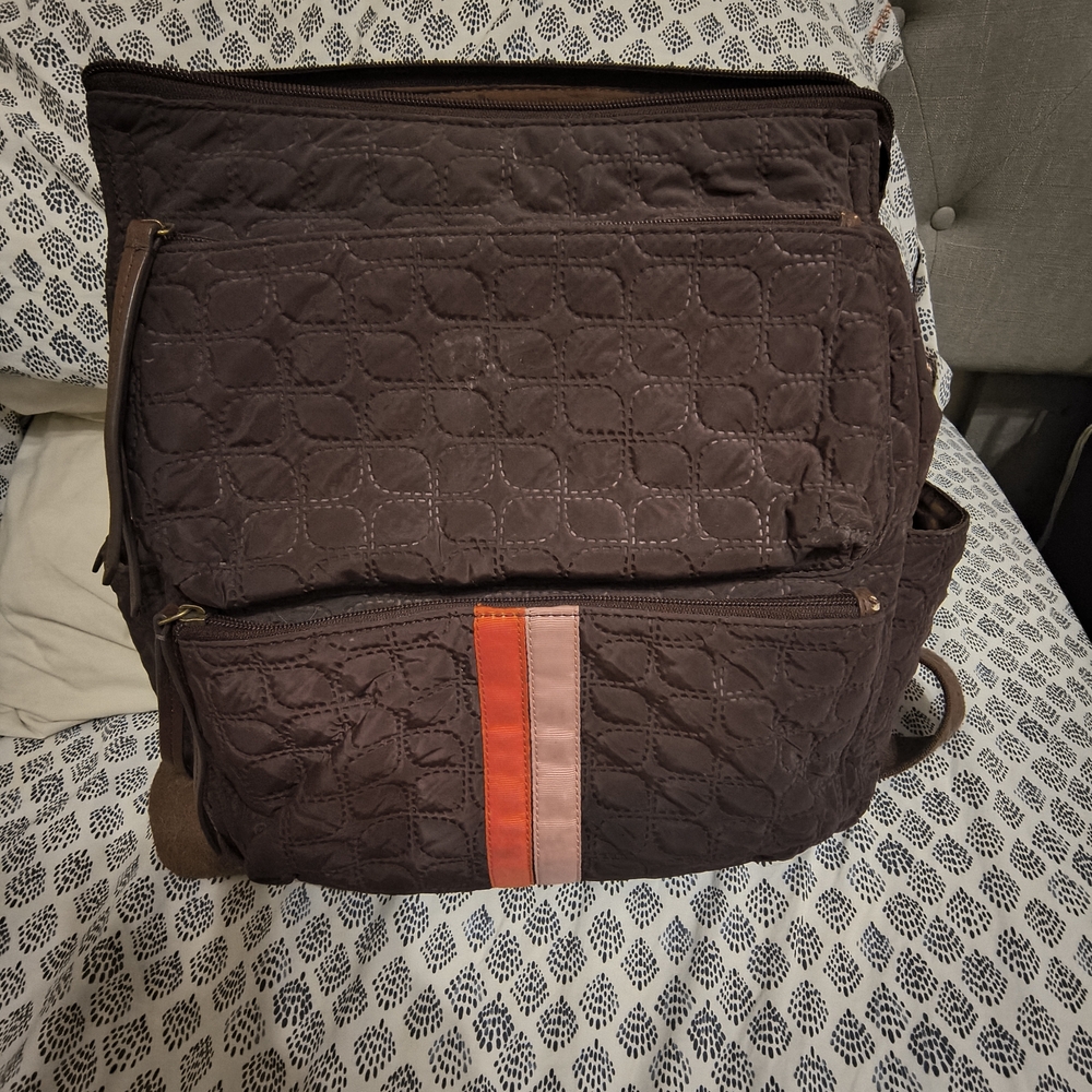 Fossil Quilted Backpack